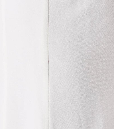 Shop Stella Mccartney Magnolia Stretch-cady Gown In White
