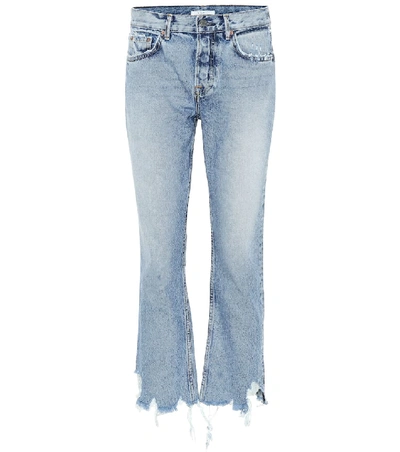 Shop Grlfrnd Tatum High-rise Bootcut Jeans In Blue