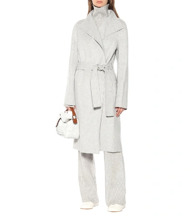 Shop Joseph Lima Wool-blend Coat In Grey