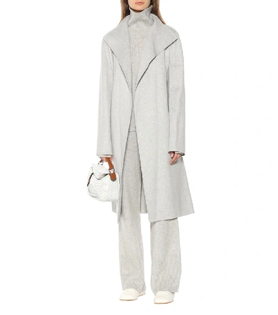 Shop Joseph Lima Wool-blend Coat In Grey