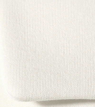 Shop Brunello Cucinelli Cotton-blend Double-breasted Blazer In White