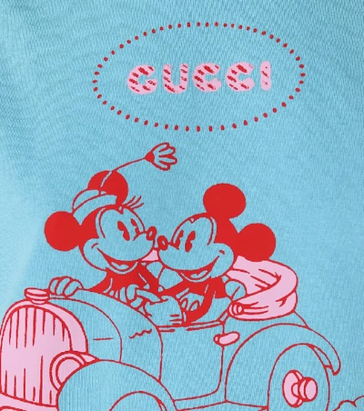 Shop Gucci X Disney® Printed T-shirt In Blue