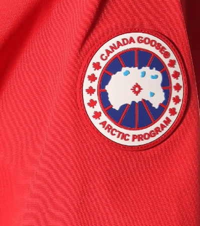 Shop Canada Goose Seaboard Parka In Red
