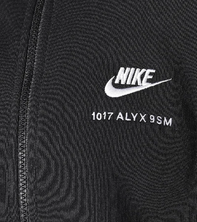 Shop Alyx X Nike Cotton-blend Jacket In Black