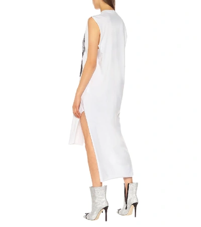 Shop Christopher Kane Cotton T-shirt Dress In White