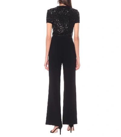 Shop Diane Von Furstenberg Ciara High-rise Flared Pants In Black