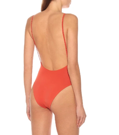 Shop Haight One-piece Swimsuit In Orange