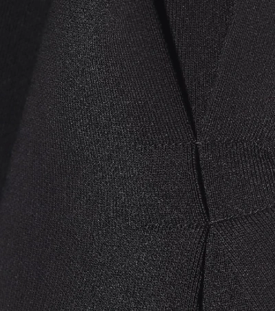 Shop Roland Mouret Positano Knit Jacket In Black