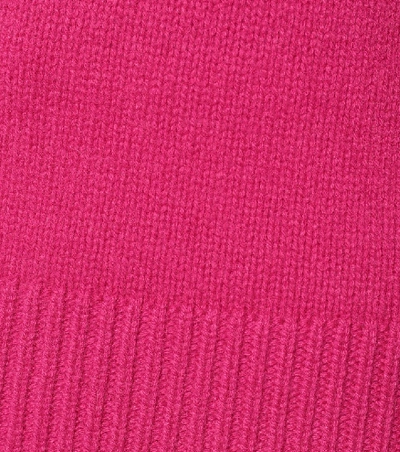 Shop Co Cashmere Turtleneck Sweater In Pink