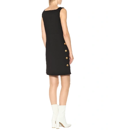 Shop Tory Burch Embellished Minidress In Black