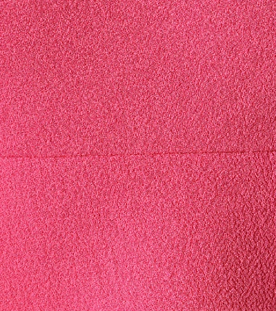 Shop Roland Mouret Mendes Wool Crêpe Dress In Pink
