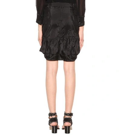 Shop Isabel Marant Aurora Skirt In Black