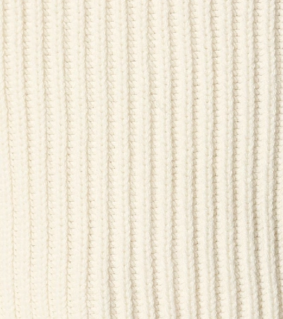 Shop Helmut Lang Wool-blend Sweater In White