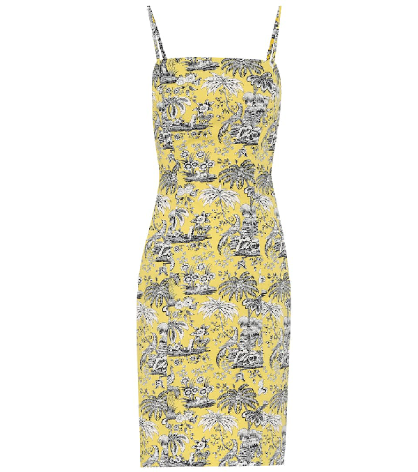 staud yellow dress