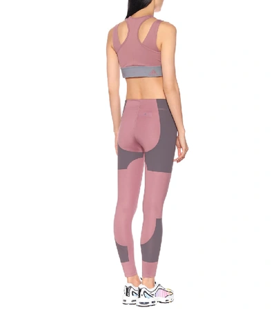 Shop Adidas By Stella Mccartney Fitsense+ Tight Leggings In Pink