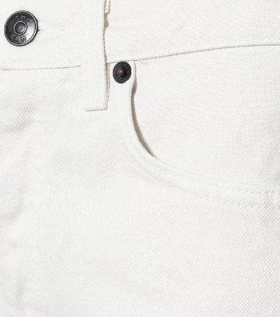 Shop The Row Ash High-rise Slim Jeans In White