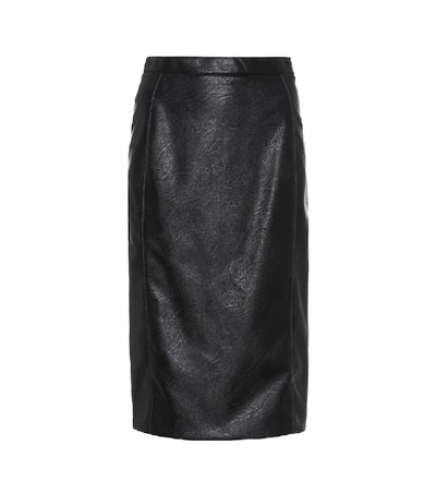 Shop Stella Mccartney Faux Leather Skirt In Black