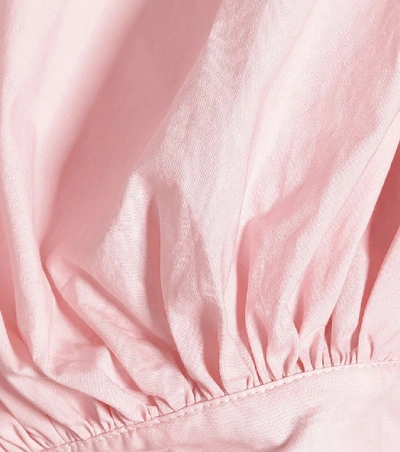 Shop Dorothee Schumacher Rising Freshness Poplin Blouse In Pink
