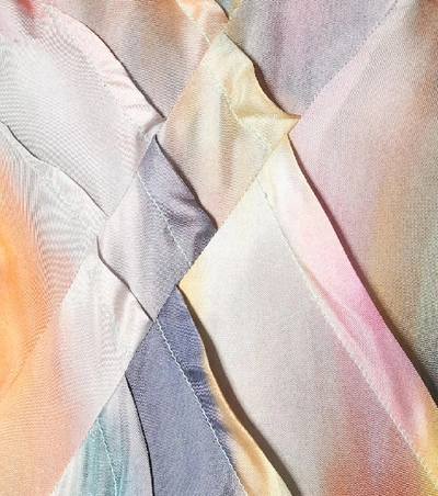 Shop Sies Marjan Virginia Printed Silk Maxi Dress In Multicoloured