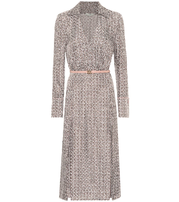 long sleeve fendi dress