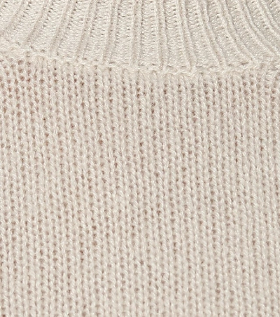 Shop Bottega Veneta Cashmere Sweater In White