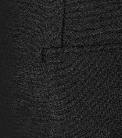 Shop Valentino Silk And Wool Blazer In Black