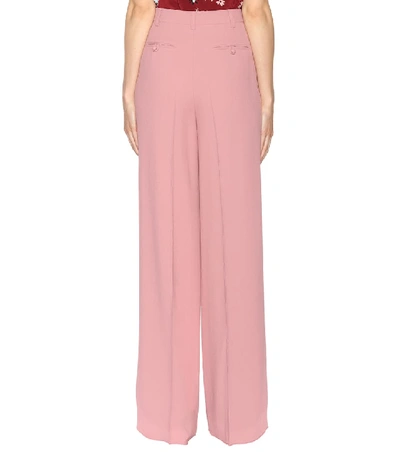 Shop Valentino Wide-leg Trousers In Pink