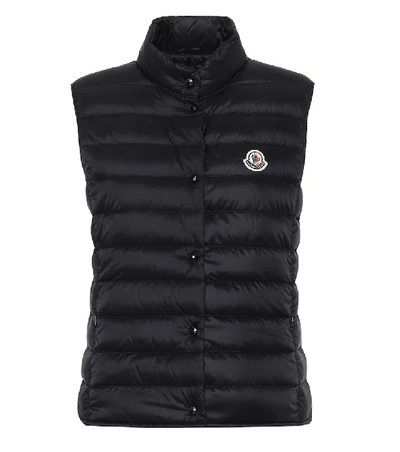 Shop Moncler Liane Down Vest In Black