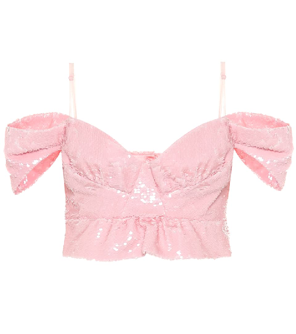 bustier top pink