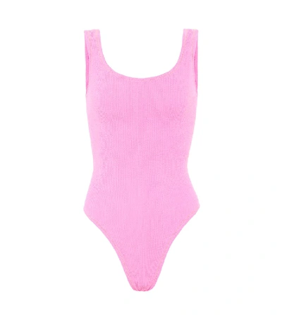 Shop Reina Olga Papaia One-piece Swimsuit In Pink