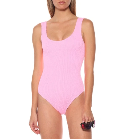 Shop Reina Olga Papaia One-piece Swimsuit In Pink