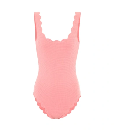 Shop Marysia Palm Springs One-piece Swimsuit In Pink