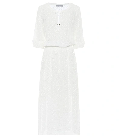 Shop Heidi Klein Cairns Cotton Mini Tunic Dress In White