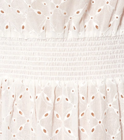 Shop Heidi Klein Cairns Cotton Mini Tunic Dress In White