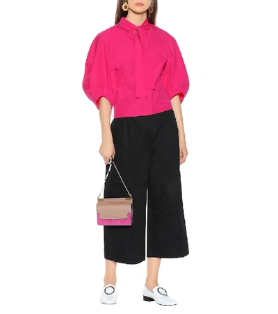 Shop Marni Cotton Blouse In Pink