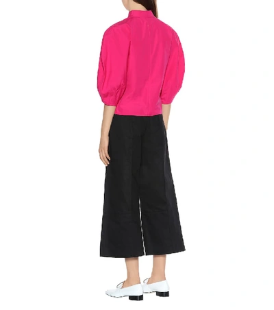 Shop Marni Cotton Blouse In Pink