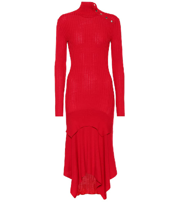 stella mccartney red dress