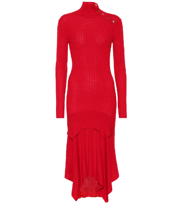 red stella mccartney dress