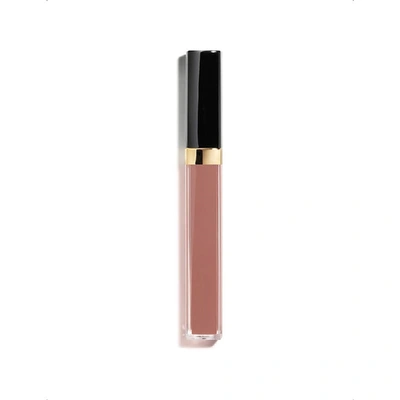 Shop Chanel <strong>rouge Coco Gloss</strong> Moisturising Glossimer In Caramel