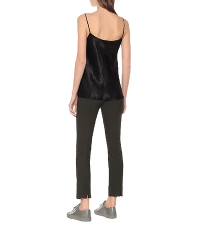 Shop Vince Satin Camisole In Black