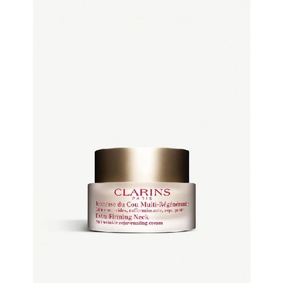 Shop Clarins Extra-firming Neck Anti-wrinkle Rejuvenating Cream 50ml