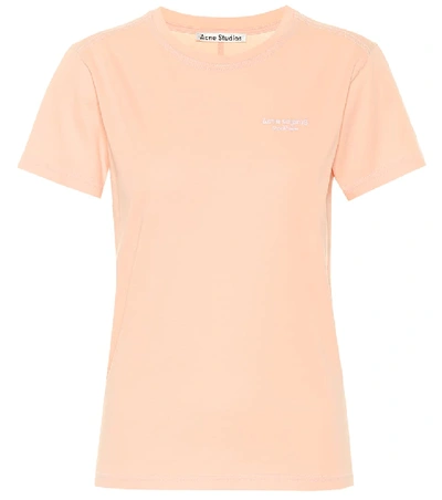 Shop Acne Studios Cotton T-shirt In Pink