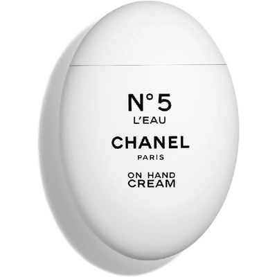 Shop Chanel N°5 L'eau On Hand Cream