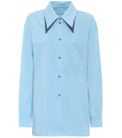 Shop Rejina Pyo Rory Shirt In Blue