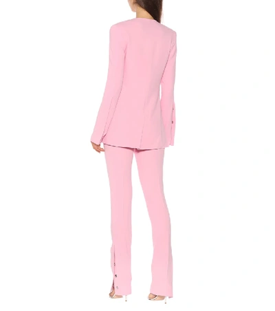 Shop David Koma Cady Blazer In Pink