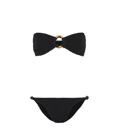 Shop Hunza G Gloria Bikini In Black