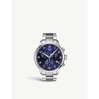Shop Tissot Chrono Xl Classic Stainless Steel Watch