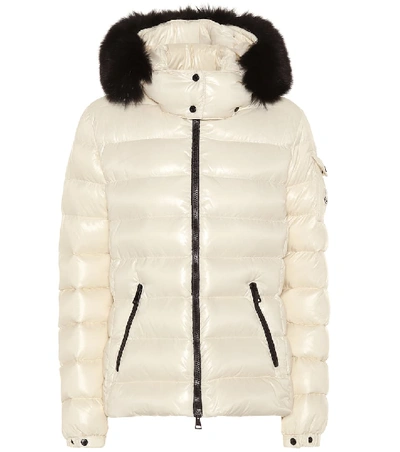 Shop Moncler Badyfur Down Jacket In White