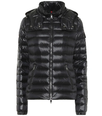 Shop Moncler Bleu Down Jacket In Black