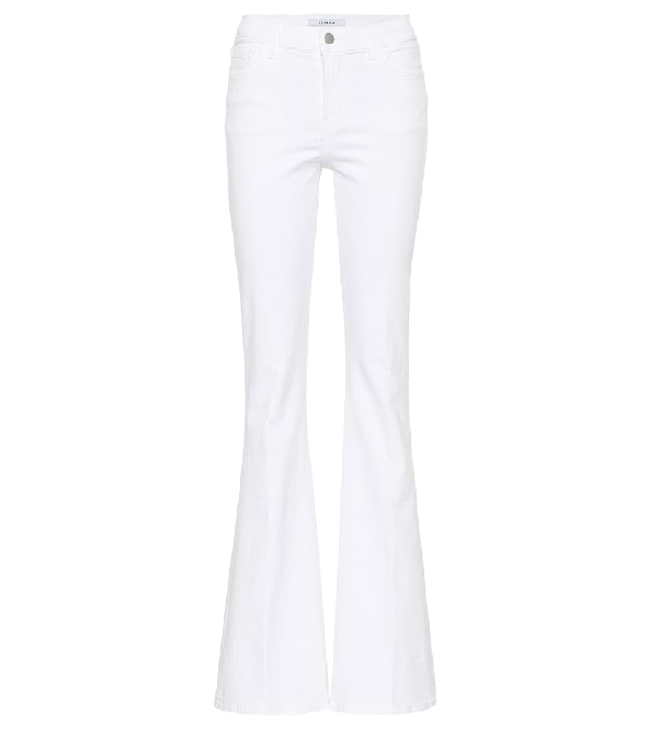 j brand valentina high rise flare